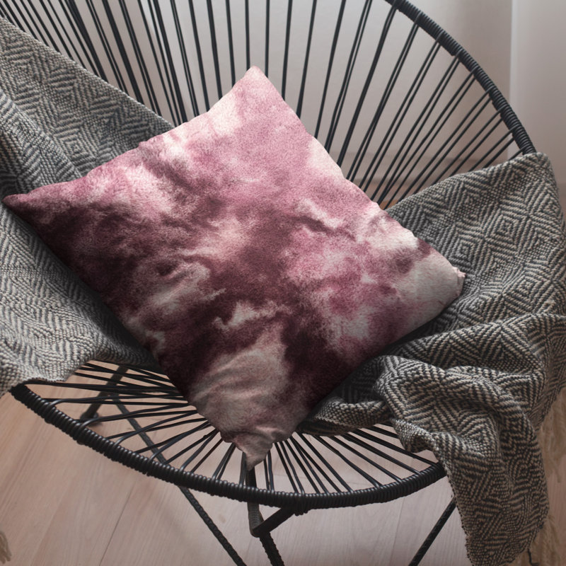 Housse et insert de coussin carré en polyester Fureal, 26 po x 26 po