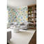 Papier peint floral abstrait