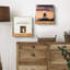 Solid Wood 15.2cm H Media Shelves