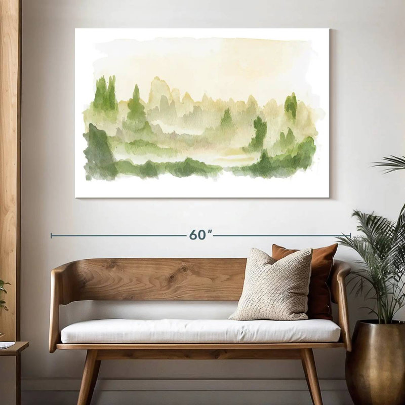 Avery Green Beginnings, 34" H x 51" W