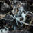 Abstract Metallic Tempered - Unframed Painting on Canvas