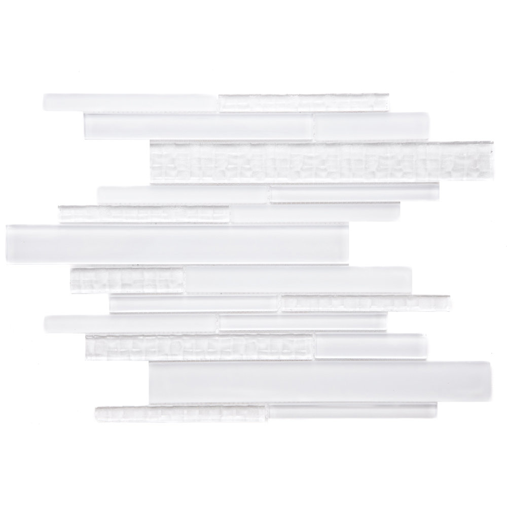 Karma Random Sized Glass Linear Mosaic Wall Tile The Tile Life 