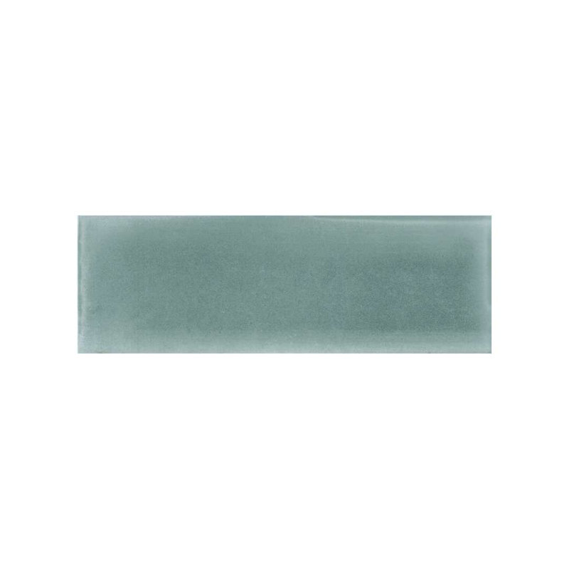 Carreau de mur en porcelaine brillante 2 "x 6" Galileo, Verdemare