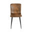 Muscoy Vintage Suede Upholstered Dining Chairs (Set Of 4)