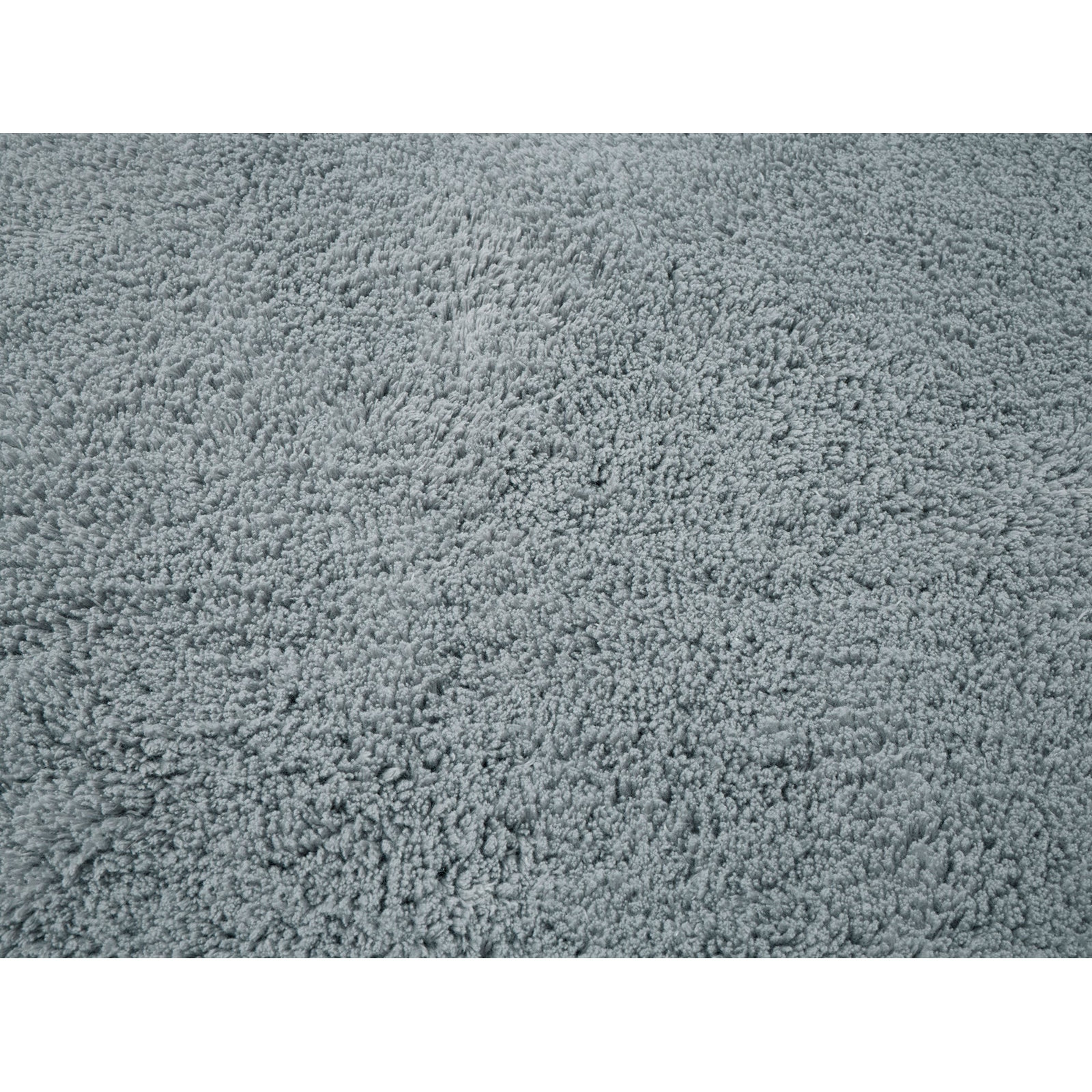 Shag Organic Bath Rug, 36" L x 24" W, Fossil