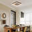 Itohan 11.81" Square Dimmable LED Flush Mount-813042023