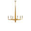 Goldfinch 6 - Light Wrought Iron Chandelier
