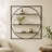 Vannatter Metal 3 Shelves Room Black Wall Shelf