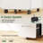 3-Drawer Wide Mobile File Cabinet with Lock-179893300