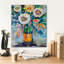 «Clicquot Bouquet» par Jeanette Vertentes, art mural sur toile-543412001