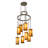 Erithon 9 - Light Dimmable Geometric Chandelier