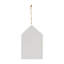 Ornement suspendu couronne festive Noel 7 x 4 x 0,5