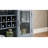 Modern Farmhouse Buffet Cabinet, Sideboard With 2 Drawers And Elegant Glass Door Cabinets, Wine And Glass Rack, Coffee Bar For Kitchen, Dining Room