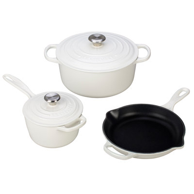 Le Creuset Enameled Cast Iron Oval Dutch Oven with Lid