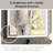 Front LED Anti-Fog Bathroom Vanity Mirror with Beveled Metal Framed-851420729-851420672-851420674