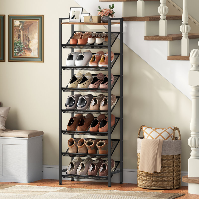 Range-chaussures 8 niveaux 16 paires