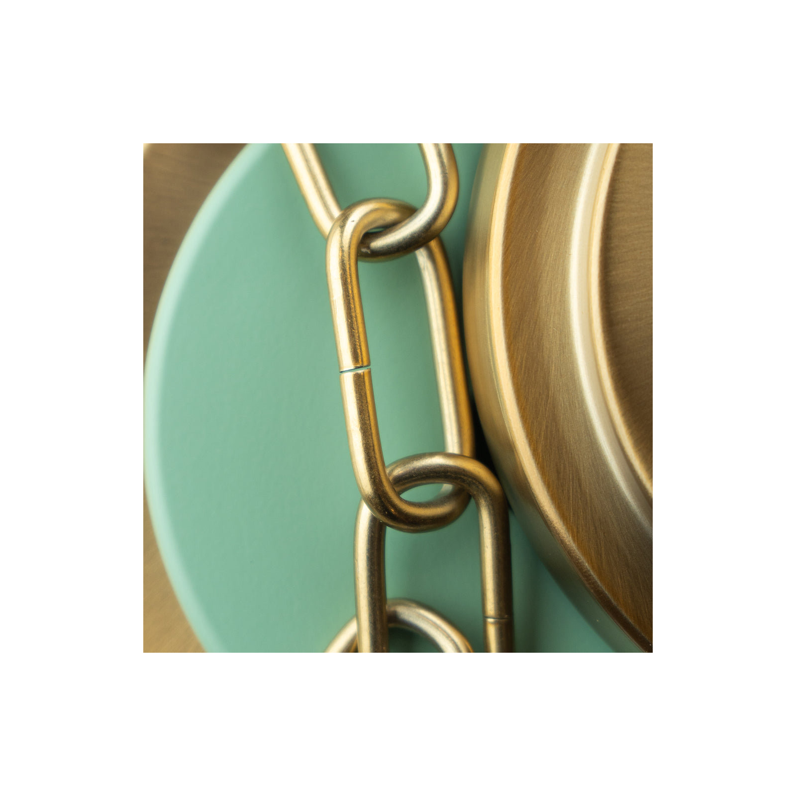 Kinston Single Light Dimmable Armed Sconce, Vibrant Gold, Green