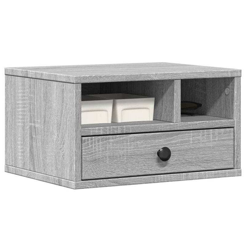 22.5cm H x 40cm W Printer Stand, Grey Sonoma