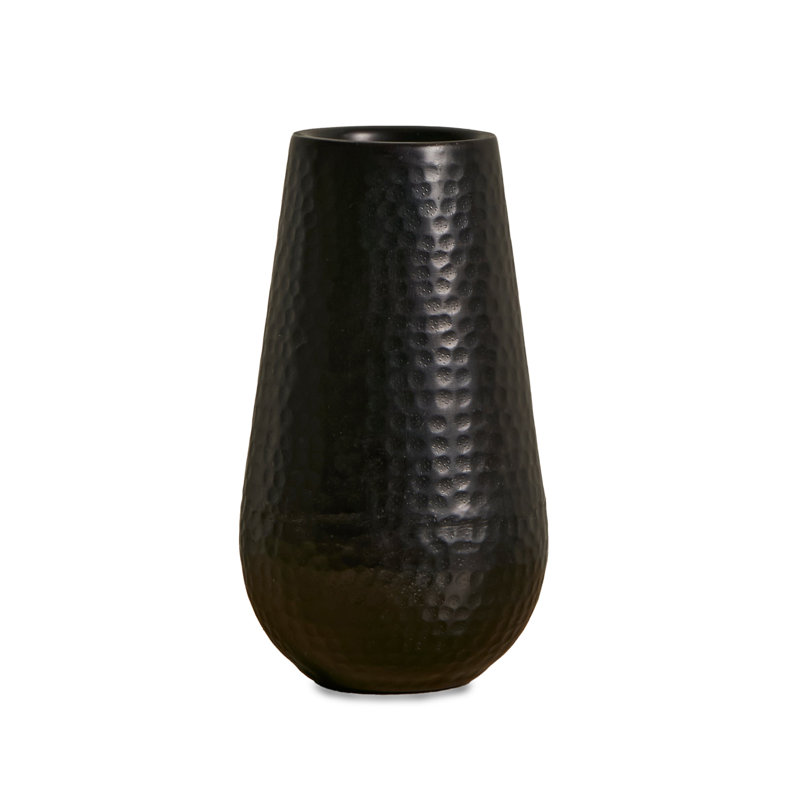 Colt 20cm Metal Candle Holder, Black Bronze