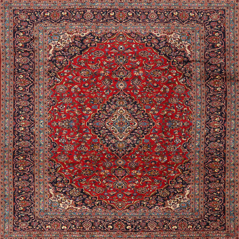 Charnai Oriental Indoor Rug, Square 3'