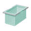 Ensemble de 2 bacs de rangement empilables en plastique blanc Like-it-895868548-895868546
