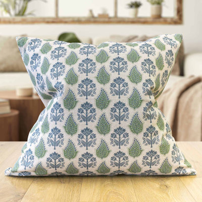 Blue and Green Cushion