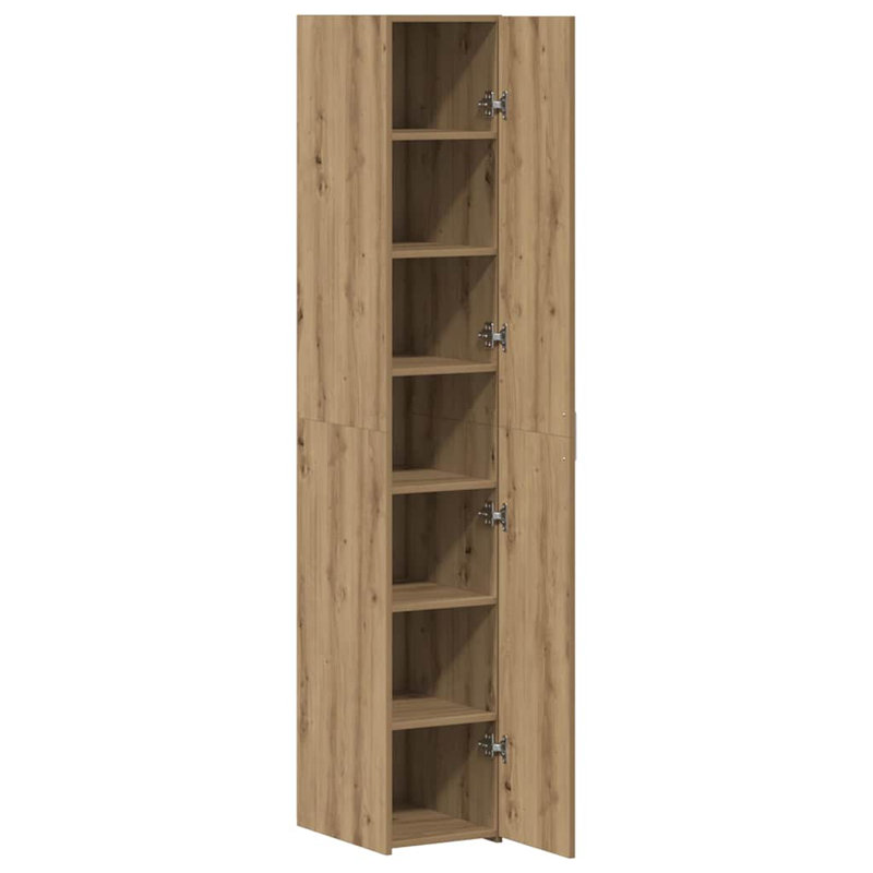 Highboard 30X42.5X185 Cm Engineered Wood, Artisan Oak