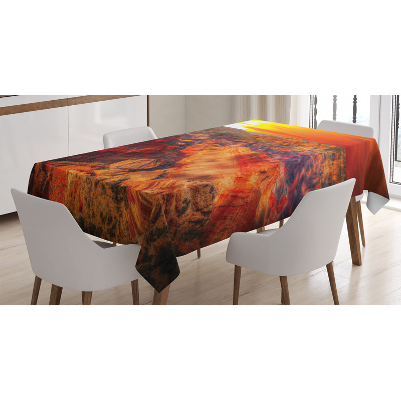 Decorative Tablecloth, 70'' D X 52'' L