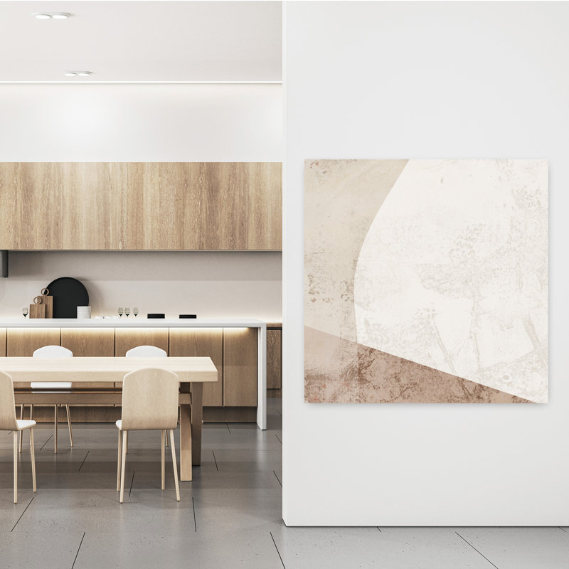 Art contemporain, art contemporain abstrait, H 48 po x l 48 po