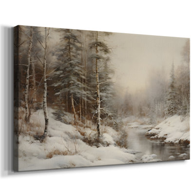 Paysages rétro-DCCDXL -Galerie enveloppée Cavas