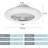 Machell 19.7'' Ceiling Fan with LED Lights