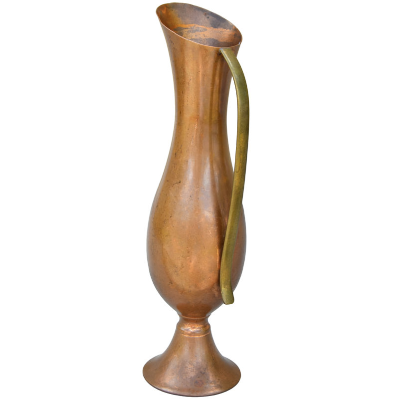 Copper and Brass Table Vase
