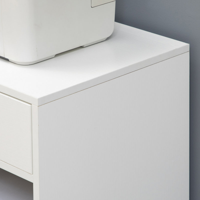 Armoire de rangement de bureau, classeur à roulettes avec roulettes, tablette réglable, tiroir, classeur vertical pour le rangement