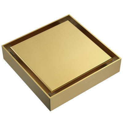 4-Inch Square Shower Drain