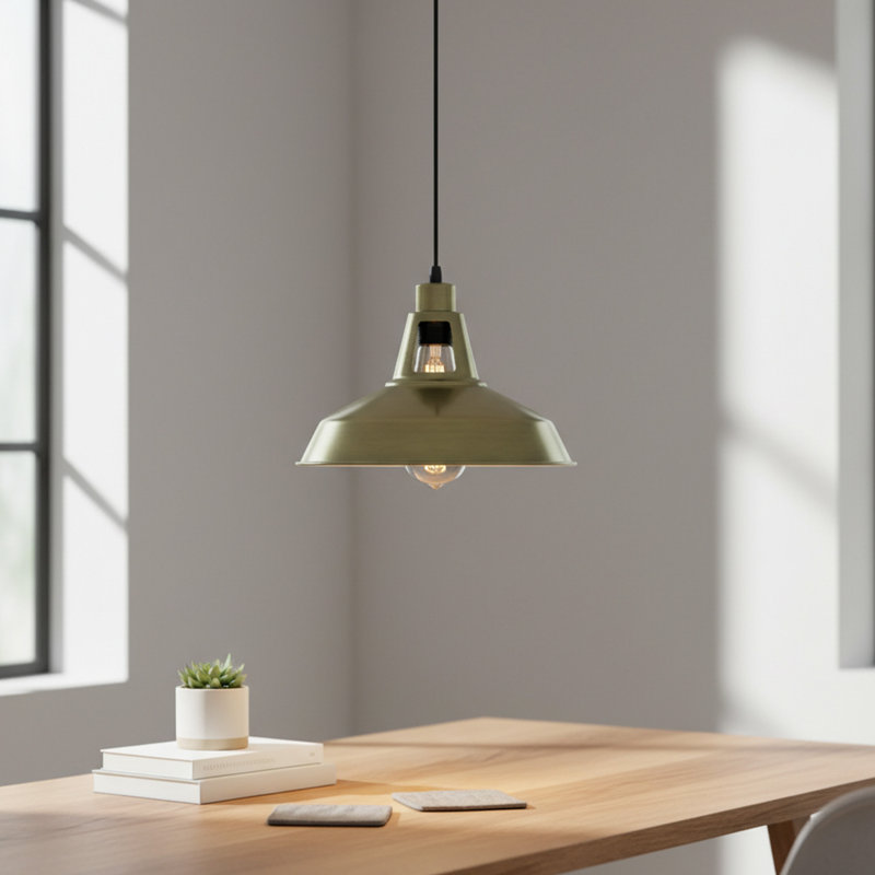 Rosado 1 - Light Pendant, Green Brass