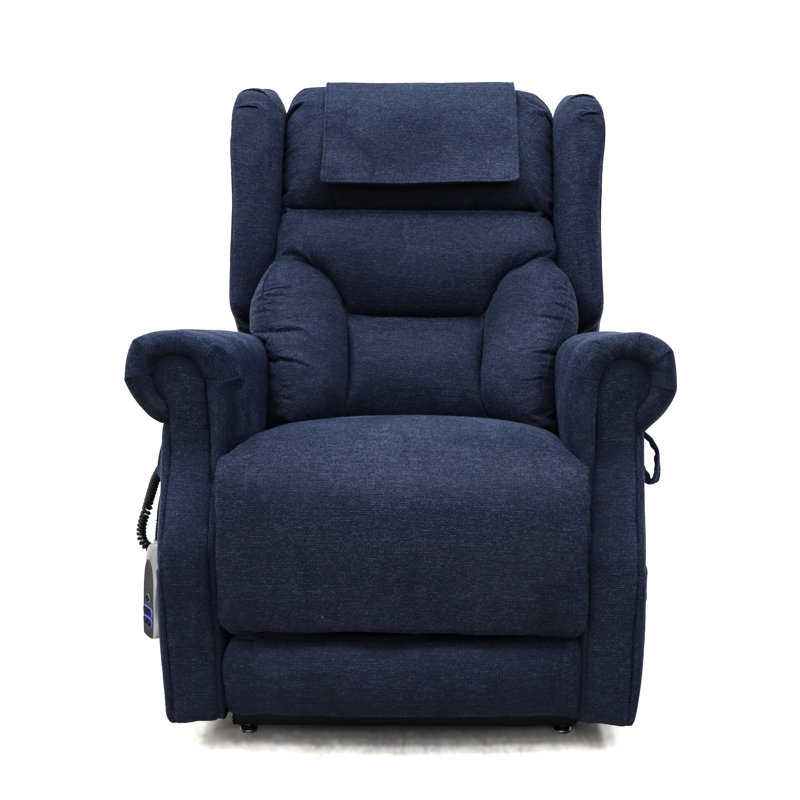 85cm Wide Lift Assist Standard Recliner, Blue