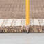 Tapis brun / crème à imprimé animal-1544160626