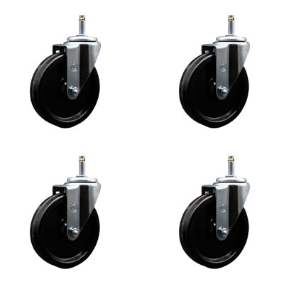 Phenolic Swivel Grip Ring Stem Caster