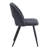 Jonko Modern Comfy Beige Teddy Fabric Upholstered Metal Legs Dining Accent Side Chair Set of 4-75142836