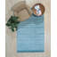 Tapis bleu tissé à la main Kelbark-23147581