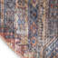 Machine Washable Southwestern Blue/Red Area Rug-1285990121