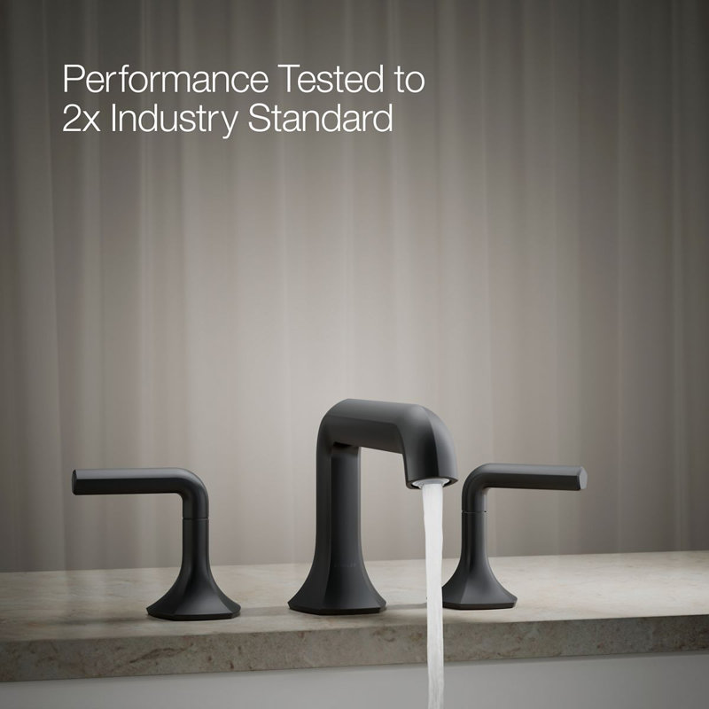 Occasion Deck-Mount Bath Spout With Straight Design, Matte Black