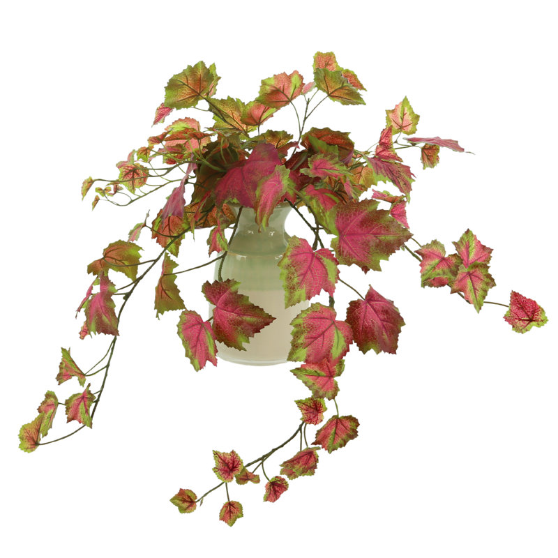 Faux Ivy Plant in Ceramic Planter