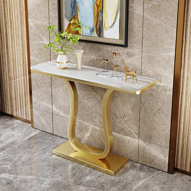 Console Table, 31.5" H x 47.2" W x 11.8" D, White