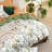 Bedsure 100% Cotton Reversible Floral Duvet Cover Set-128874660-128874658