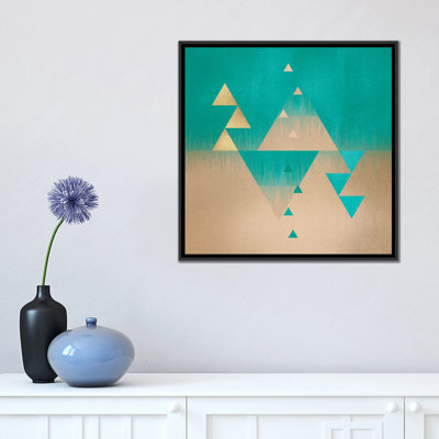 Pyramides - reproduction d'impression sur toile