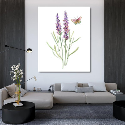 «Red Barrel Studio® Robinson, Carol», art sur toile tendue: Wildflower Botanical I