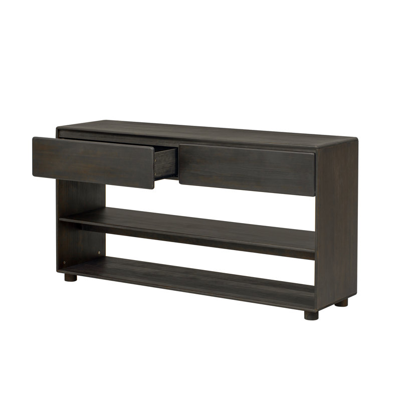 Console pour vestibule TREXM, Espresso