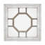 Miroir mural 48 po x 48 po de style antique avec cadre en miroir