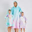 Ombre Hooded Towel Poncho